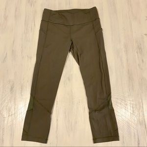 Lululemon olive green leggings